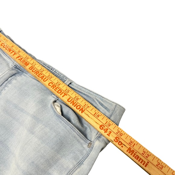 J Jill Denim Authentic Fit Cropped Jeans Light Wash Frayed Hem Womens Size
18 - Picture 3 of 7